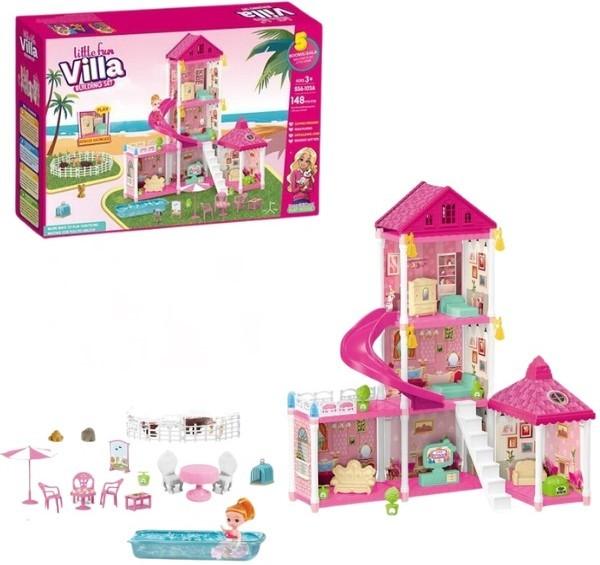 Casuta pentru papusi Essa Toys Vila Mică (556-103A)