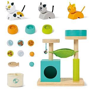Set de jucarii Hape Paradisul pisicilor (E3476)