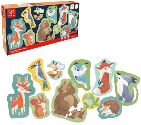 Puzzle Hape Prietenii pădurii E1650
