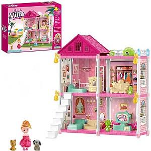 Casuta pentru papusi Essa Toys Vila Mică (556-101)