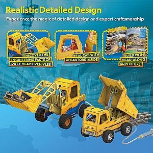 3D Puzzle CubicFun Mini Încărcător și Camion Basculant (DS1132h)
