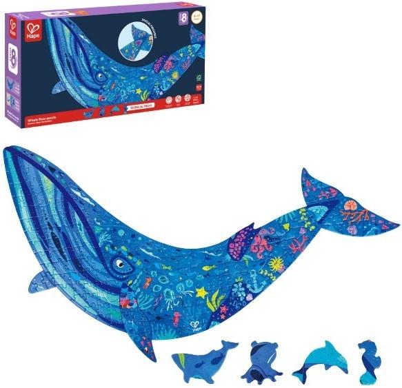 Puzzle Hape Balena cu cocoașă (E1668)