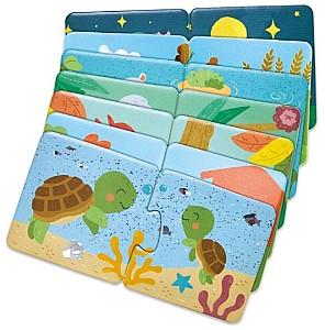 Puzzle Hape Potrivește perechea – Animale și pui