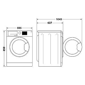 Masina de spalat Hotpoint-Ariston NLCD 948 SS A EU