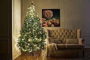Brad artificial DIVI TREES Nordmann led 1.8