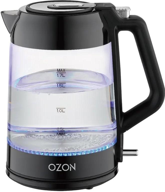 Fierbator electric de apa Ozon EKC-1705A-GS Black