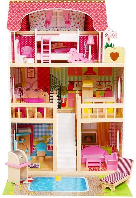 Casuta pentru papusi Ecotoys W06A333E