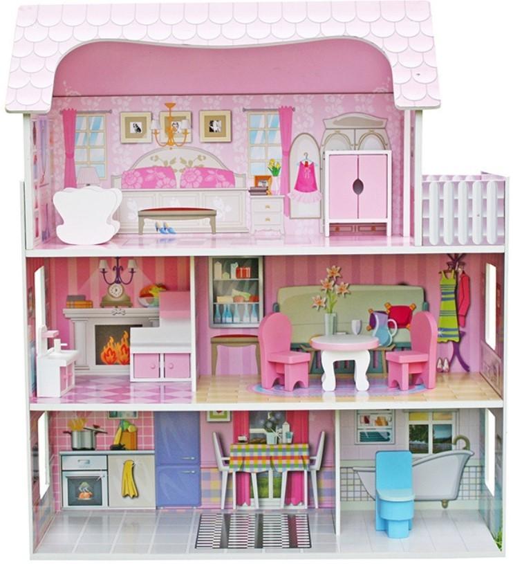 Casuta pentru papusi Ecotoys W06A139
