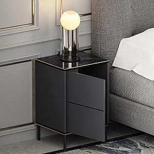 Noptiera Trendy Imaj Antracit (Gri)