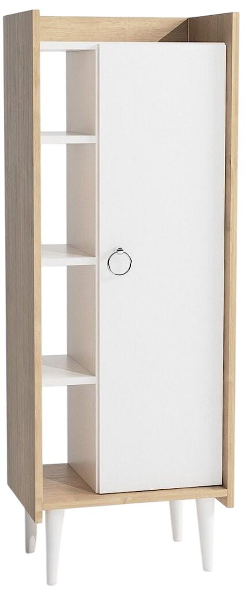 Dulap de baie Trendy Lagomood Ruby Stejar (Bej)/Alb