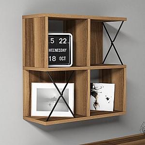 Raft de perete Trendy Extra Nuc (Maro)