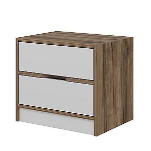 Noptiera Trendy Elina 8171 Nuc (Maro)/Alb