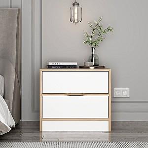 Noptiera Trendy Elina 8171 Nuc (Maro)/Alb