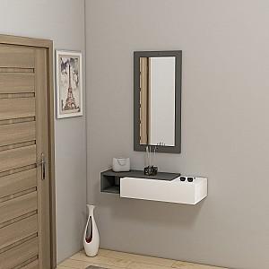 Antreu Trendy Vien Antracit (Gri)/Alb