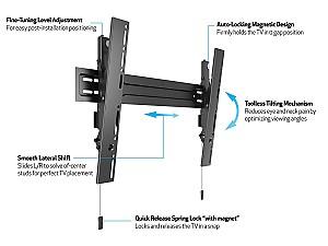 Suport pentru televizor Multibrackets M VESA Wallmount Super Slim Tilt 600 MAX