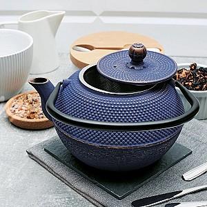 Ceainic pentru infuzie Konighoffer Hanako 1.2L Dark Blue