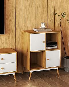 Comoda DP Marani 2 Sertar 60x40x81H Oak / White