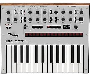 Sintetizator Korg Monologue Monophonic Analogue Silver