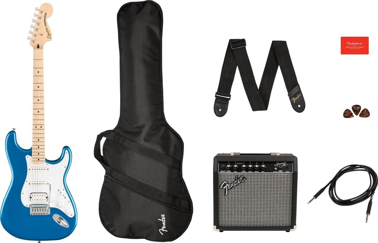 Chitara electrica Fender Squier Affinity Stratocaster 15G HSS LPB