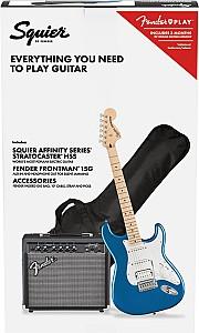 Chitara electrica Fender Squier Affinity Stratocaster 15G HSS LPB