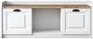 Dulap pentru incaltaminte Trendy P2 1808 Alb/Nuc (Maro)
