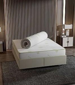 Topper saltea Trendy Aloevera 140x200 cm Alb