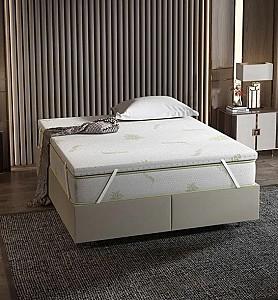 Topper saltea Trendy Aloevera 140x190 cm Alb