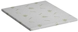 Topper saltea Trendy Aloevera 120x200 cm Alb