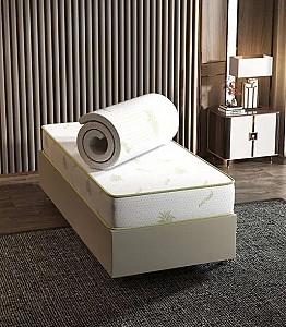 Topper saltea Trendy Aloevera 90x190 cm Alb