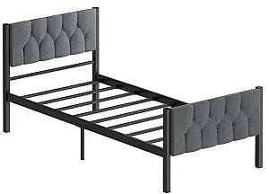 Pat Trendy Stil 90x190 cm Gri