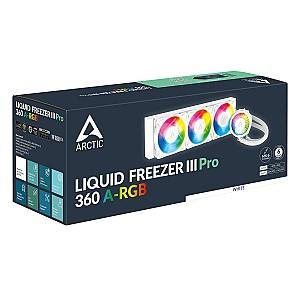 Cooler procesor Arctic Liquid Freezer III Pro 360 A-RGB White