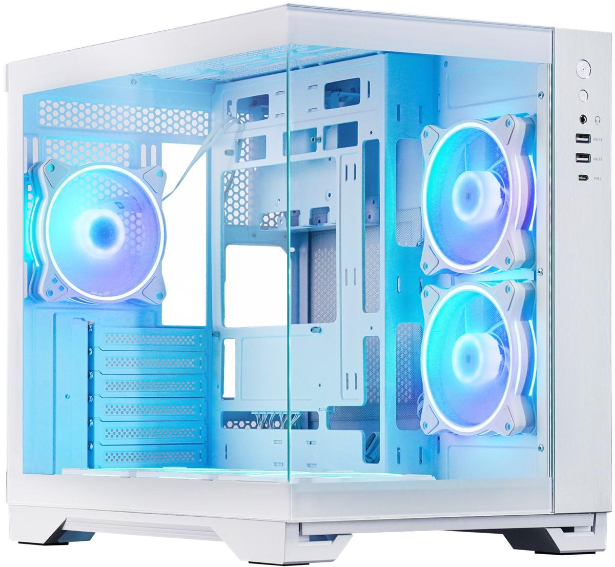 Carcasa CHIEFTEC Visio White GM-30W-TG-OP