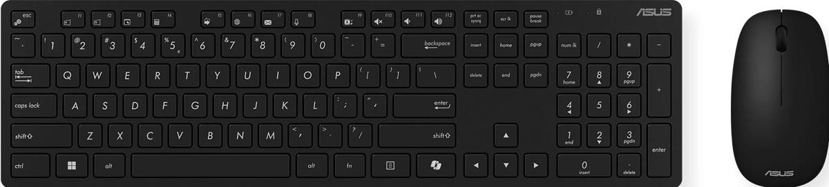 Set tastatura + Mouse Asus W5000 Black
