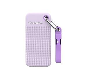 SSD extern Verbatim Pocket 2TB White/Purple
