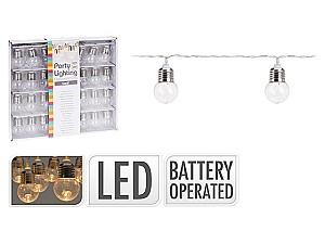 Luminite de Craciun Party Lights 30LED alb 4.5m
