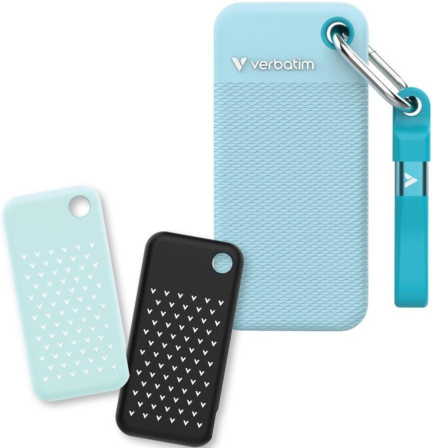 SSD extern Verbatim Pocket 1TB Black/Polar Blue