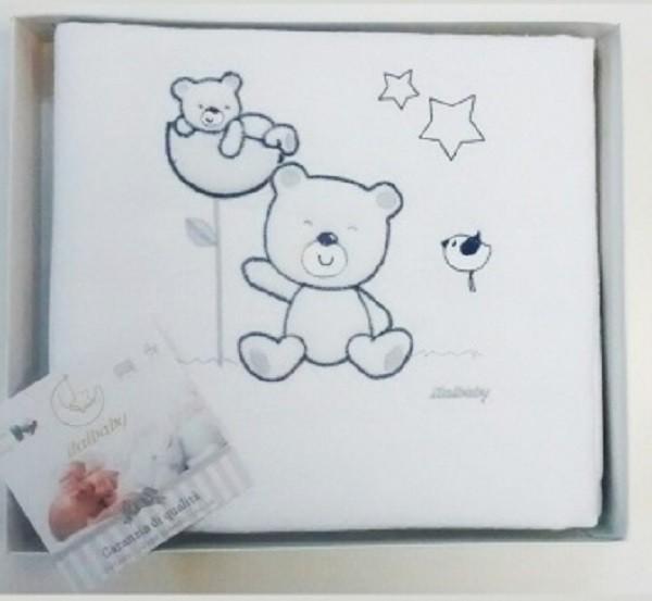 Lenjerie de pat Italbaby Blue Bear (020.2000-0055)