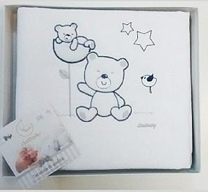 Lenjerie de pat Italbaby Blue Bear (020.2000-0055)