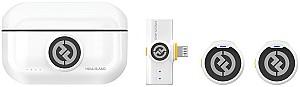 Microfon Hollyland LARK M2 Lighting Plug Duo (Ivory White)
