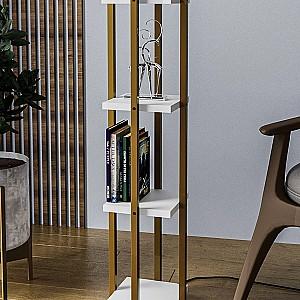 Lampadar Trendy 8119 Auriu/Alb