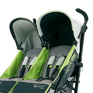 Carucior pentru gemeni Jane Nanuq Twin (Evergreen)