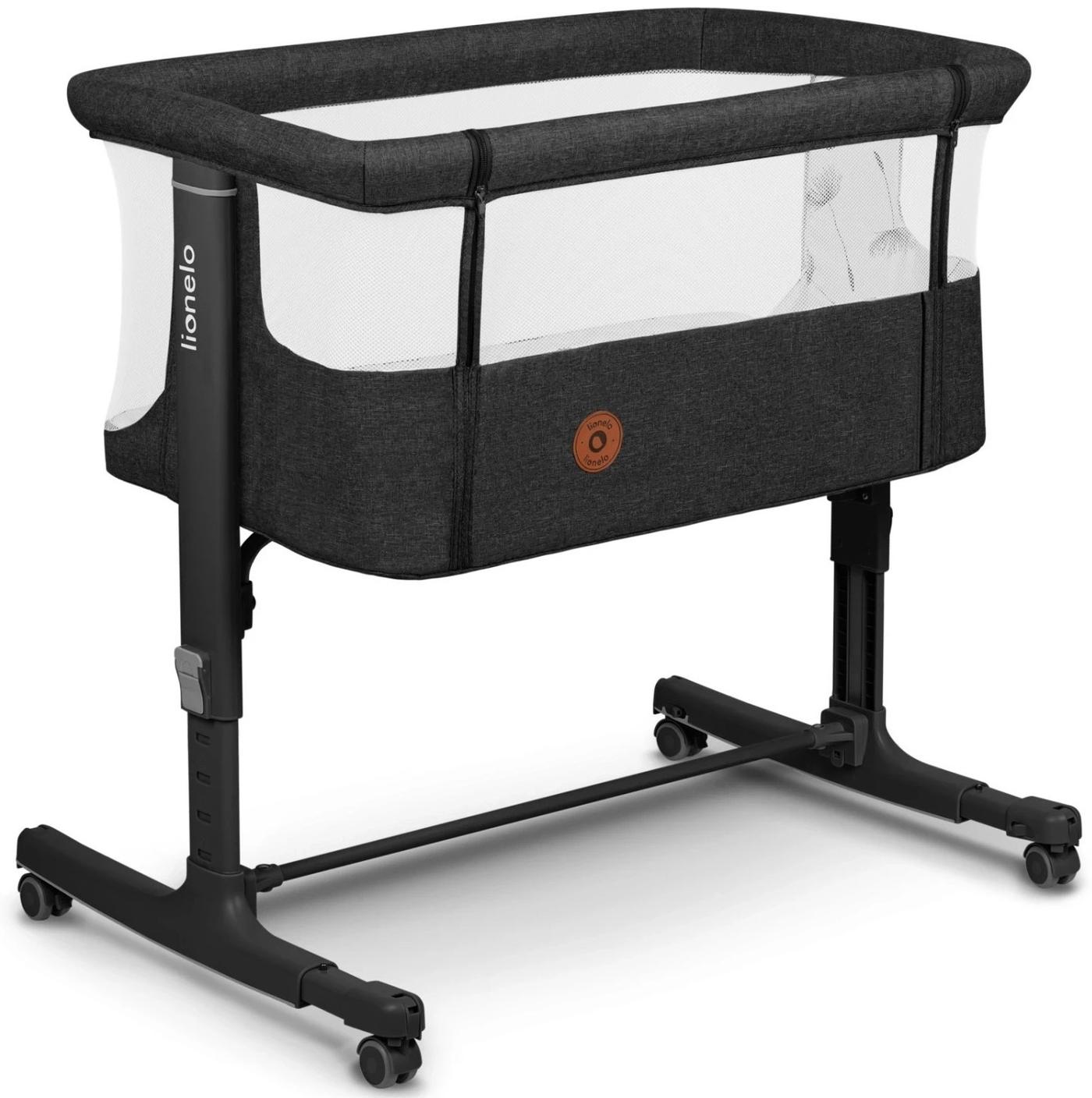 Patut copii Lionelo Aurora Grey Graphite