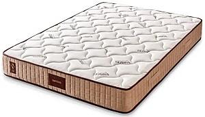 Saltea Trendy Bamboo 100x200 cm Alb / Bej / Maro