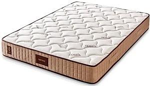 Saltea Trendy Bamboo 140x190 cm Alb / Bej / Maro