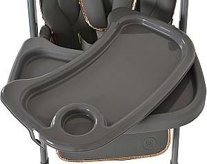 Scaun de masa simplu Moni Lindo Grey