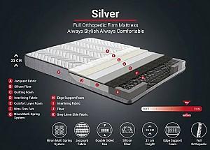 Pat Trendy Silver 150x200 cm Gri (Cu Saltea)