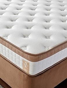 Pat Trendy Latte 160x200 cm Maro Deschis (Cu Saltea)