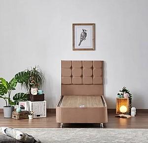 Pat Trendy Latte 80x180 cm Maro Deschis (Cu Saltea)