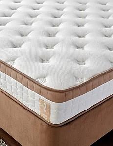 Pat Trendy Latte 80x180 cm Maro Deschis (Cu Saltea)