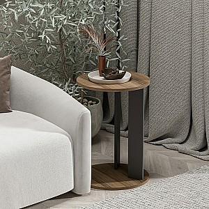 Masuta laterala Trendy Ema Nuc (Maro)/Antracit (Gri)
